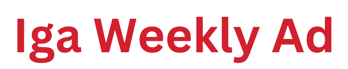 Iga Weekly Ad